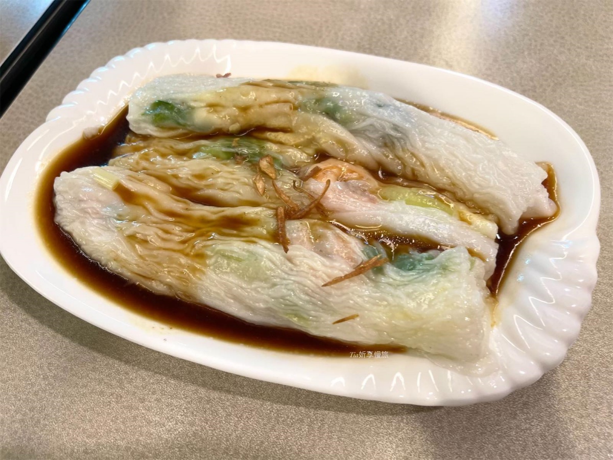 饒河夜市美食６：長廊粵式腸粉