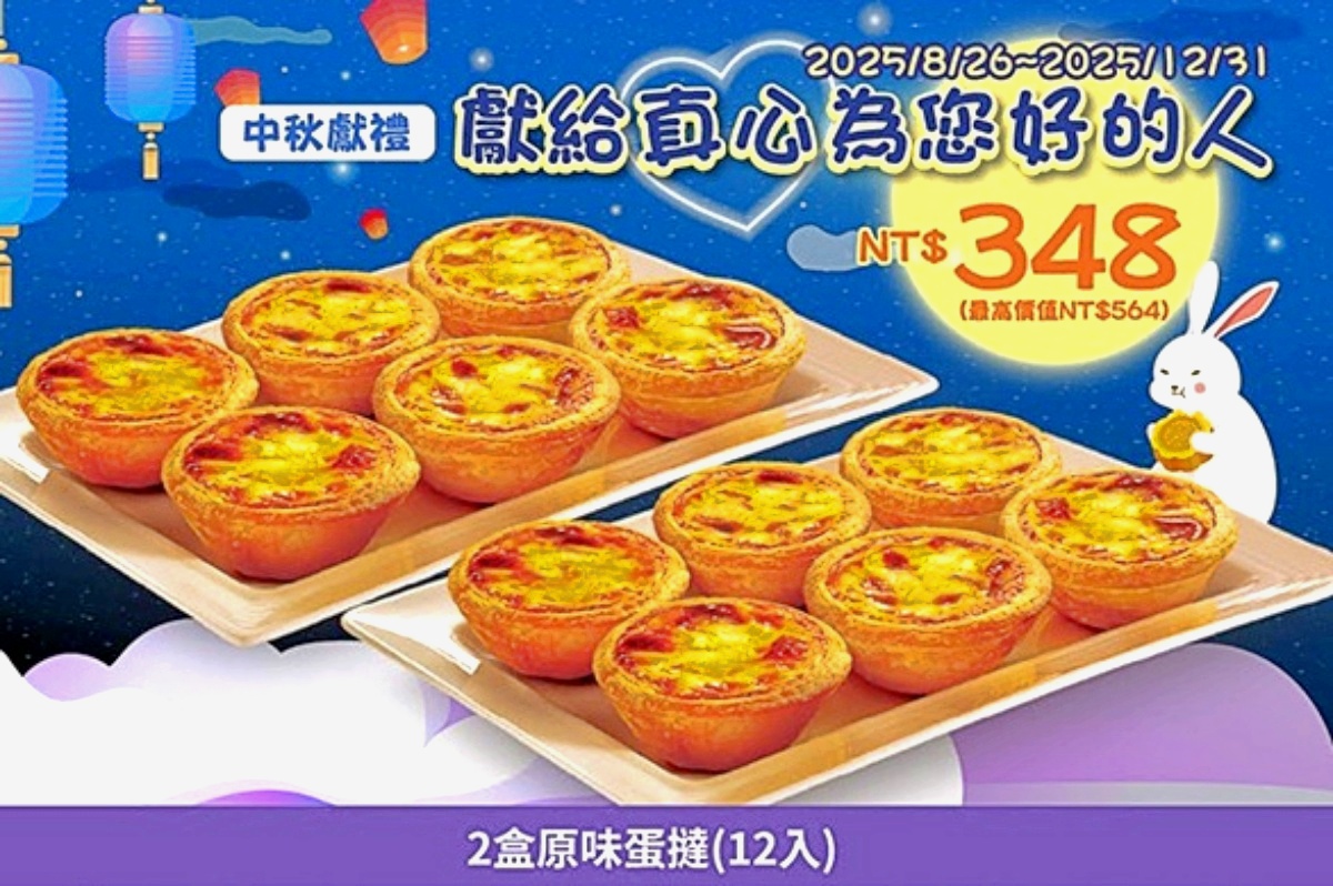 肯德基「奶皇流心Q蛋撻」開賣!爆漿奶餡宛如蛋黃酥,再搶蛋塔26元、買3送1 肯德基「奶皇流心Q蛋撻」開賣!爆漿奶餡宛如蛋黃酥,再搶蛋塔26元、買3送1