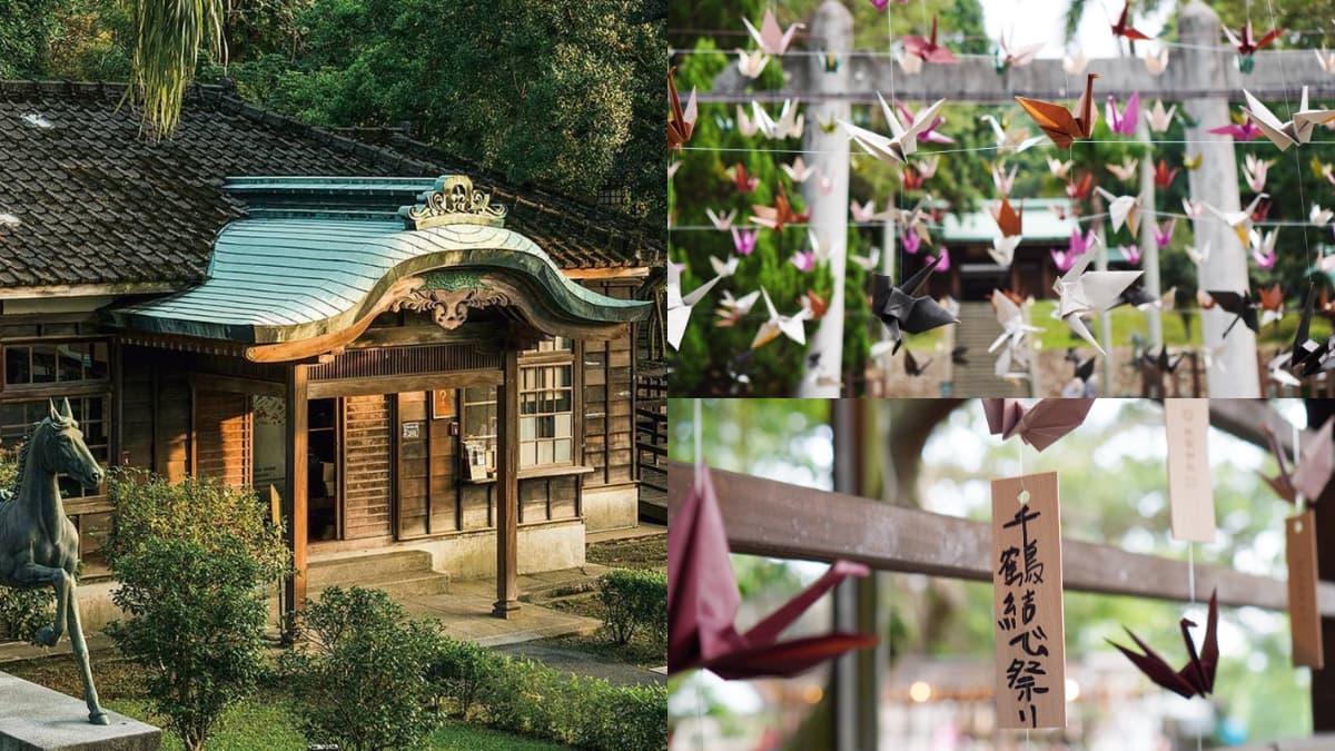 千隻夢幻紙鶴免費拍！全台最美「桃園神社」秋日祭，中秋、雙十連假逛市集