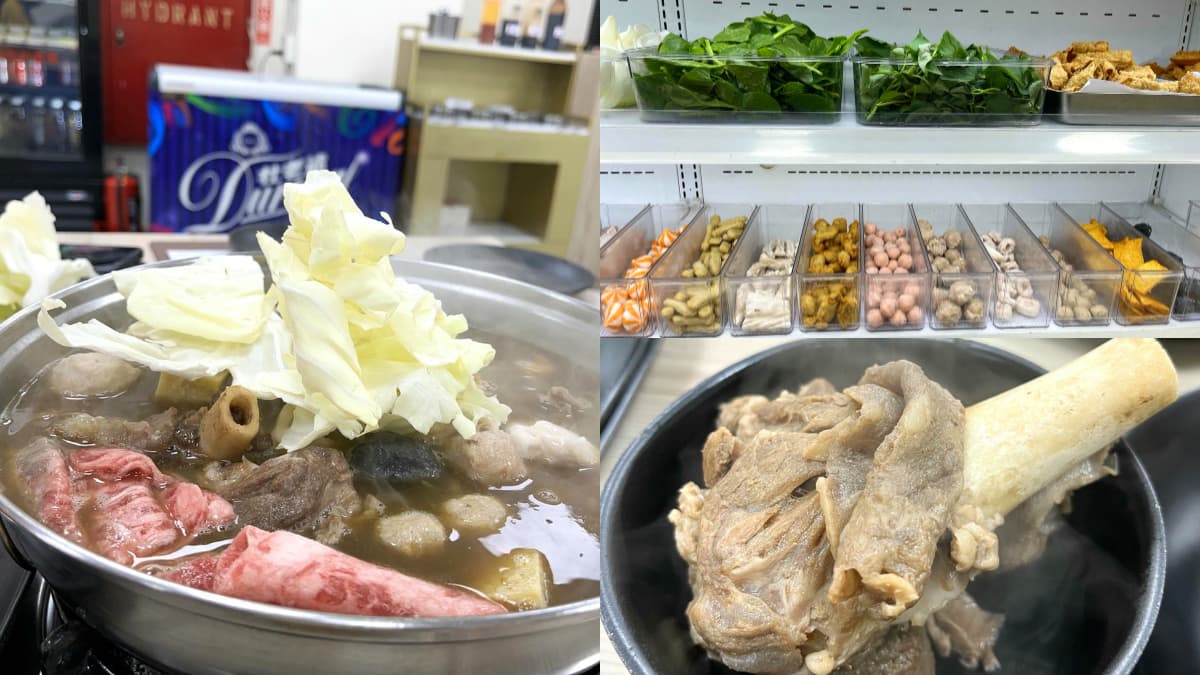 高雄也有羊肉爐吃到飽!爽嗑羊大骨、羊肉無限夾,還有熟食、飲料甜點自助吧
