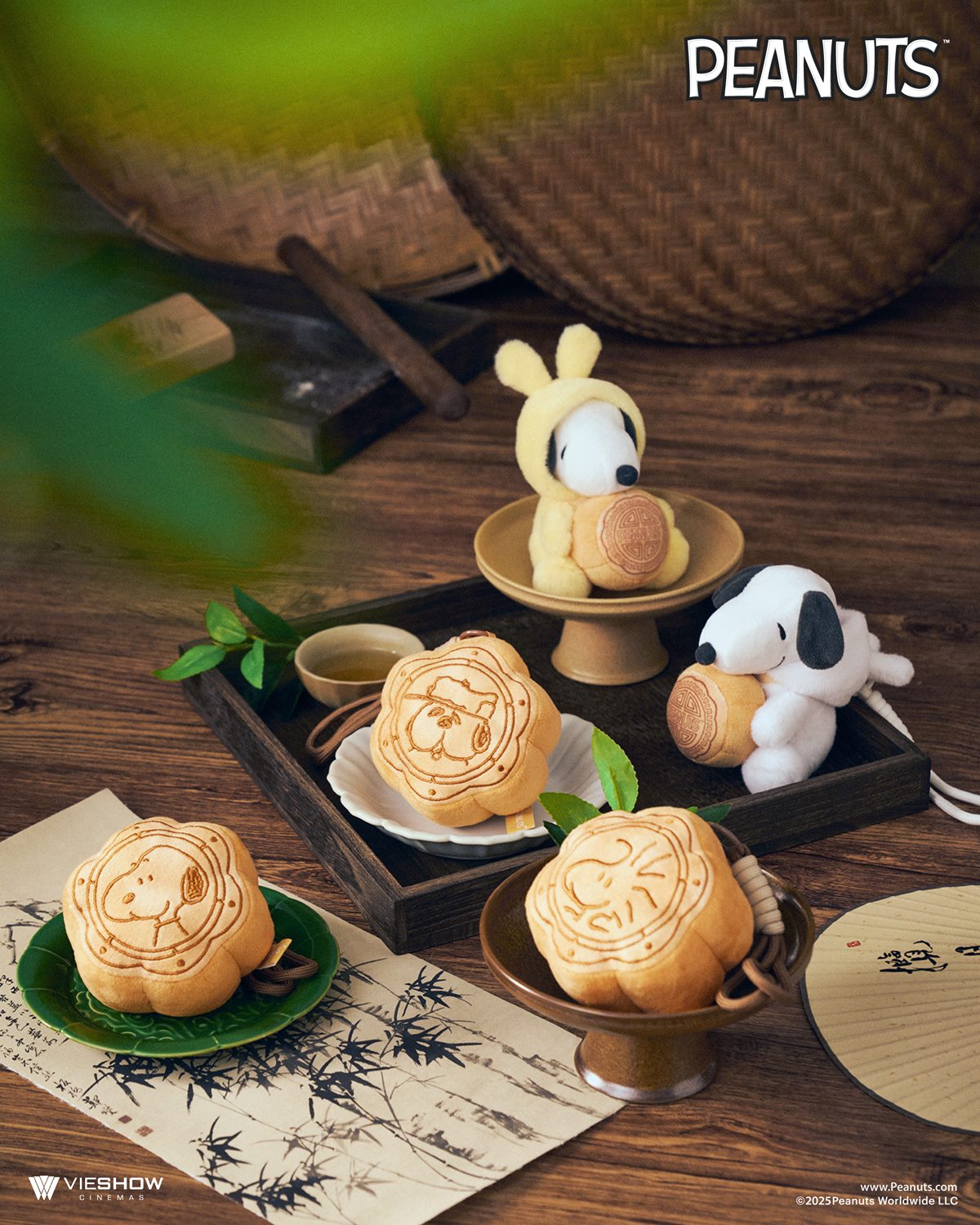 史努比變身月兔、中秋月餅！威秀推「史努餅」４款周邊，開賣時間、價格曝光