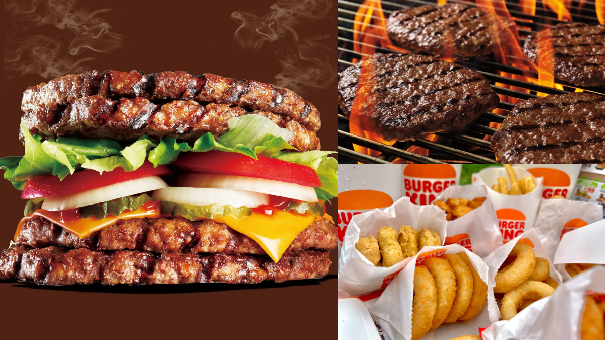 漢堡王超狂「全肉漢堡」強勢回歸！爽嗑４層火烤牛超過癮，加碼搶雞塊７元