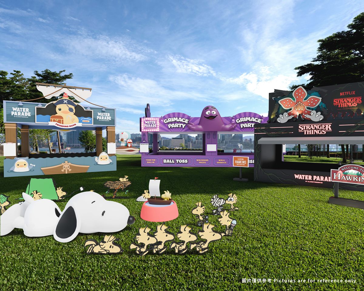 必拍20公尺哆啦A夢！奶昔大哥、LABUBU４大氣偶，還有快閃市集也要逛