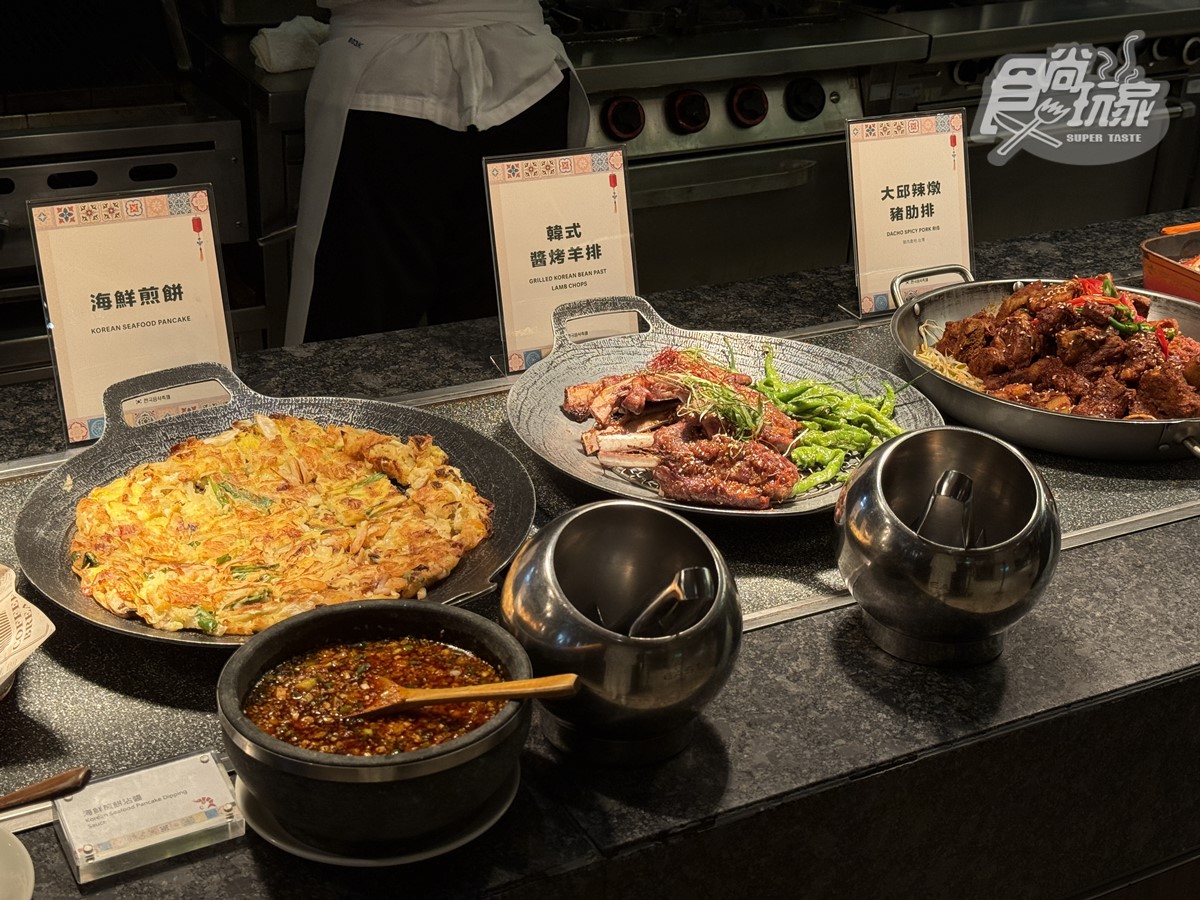 ４人同行１人免費！超過30道韓式料理吃到飽，爽嗑韓式烤肉、螃蟹海鮮無限夾