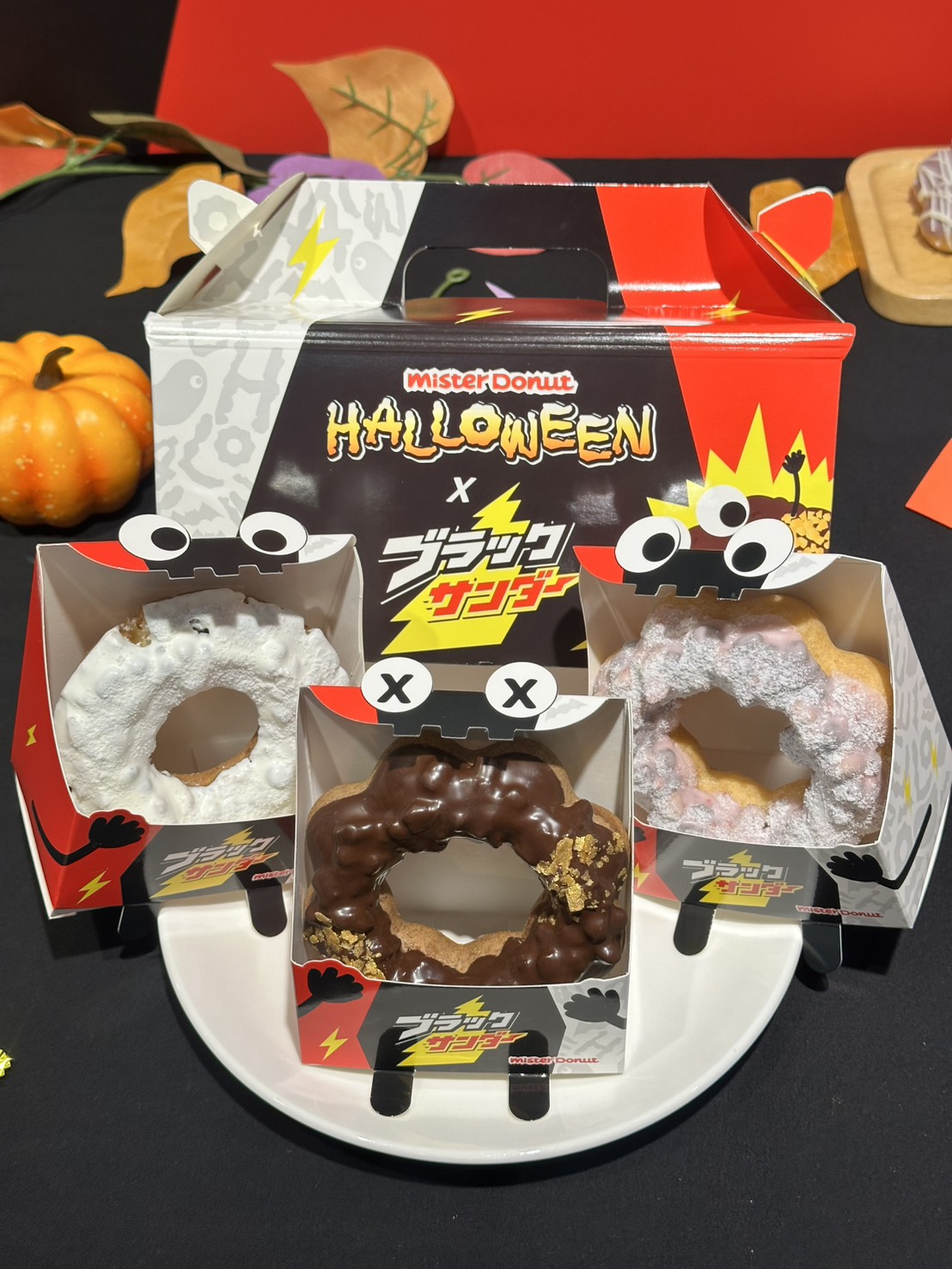 萬聖吃雷神甜甜圈！「Mister Donutｘ雷神巧克力」聯名登場，買６送２、飲品半價