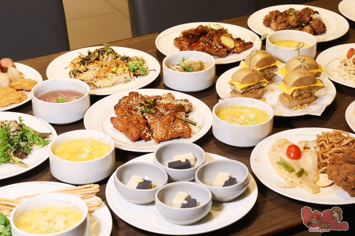 台南吃到飽17間全攻略:500元起開吃道地料理,牛肉湯、擔仔麵無限夾 台南吃到飽:煙波大飯店台南館-食東西自助餐廳