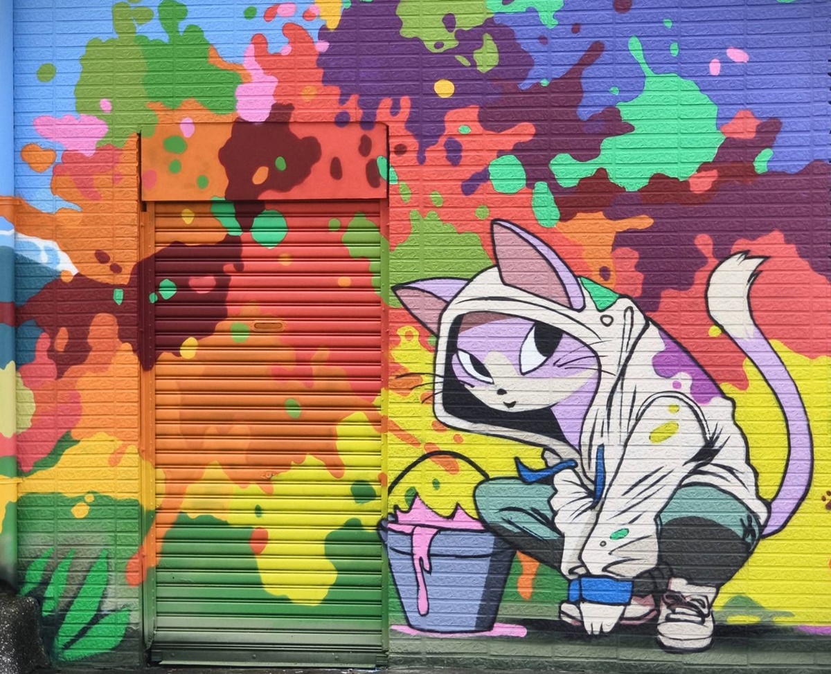 18公尺巨型貓貓出沒高雄!5大必拍打卡點一次看,隱藏版彩繪牆超好拍 18公尺巨型貓貓出沒高雄!5大必拍打卡點一次看,隱藏版彩繪牆超好拍