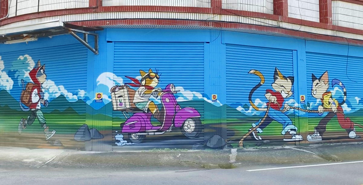 18公尺巨型貓貓出沒高雄!5大必拍打卡點一次看,隱藏版彩繪牆超好拍 18公尺巨型貓貓出沒高雄!5大必拍打卡點一次看,隱藏版彩繪牆超好拍