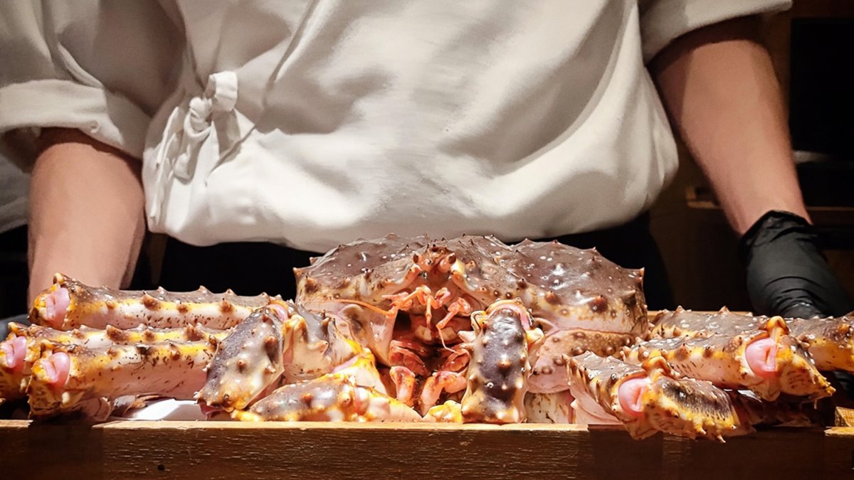 鱈場蟹非常吸睛。（圖片來源：葉影瓶像）