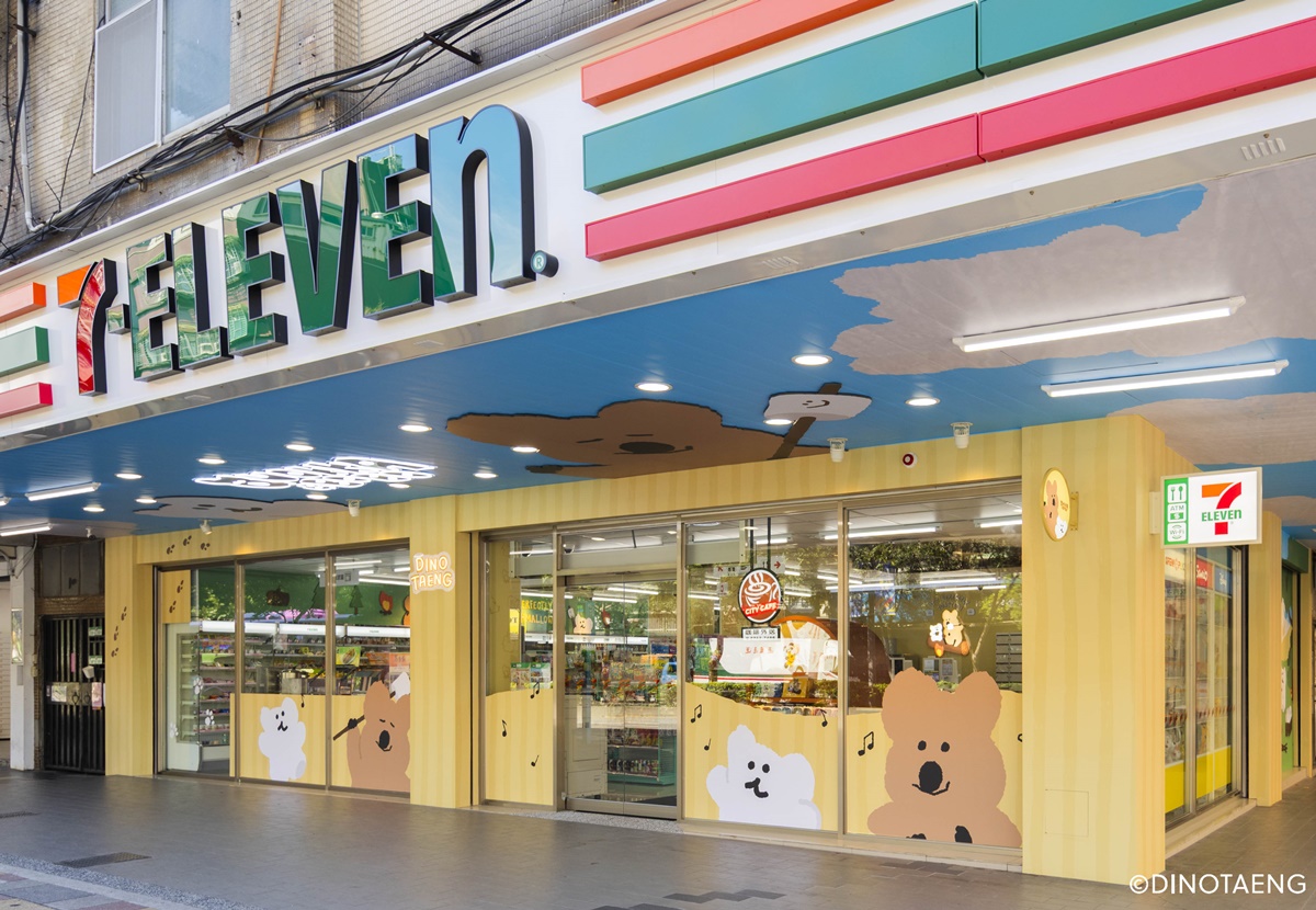 7-11全台首間「矮袋鼠主題店」!DINOTAENG巨大裝置Q爆+9款獨家周邊 7-11全台首間「矮袋鼠主題店」!DINOTAENG巨大裝置Q爆+9款獨家周邊