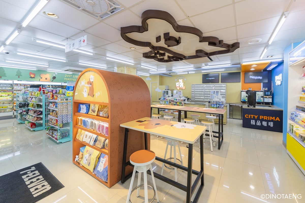 7-11全台首間「矮袋鼠主題店」!DINOTAENG巨大裝置Q爆+9款獨家周邊 7-11全台首間「矮袋鼠主題店」!DINOTAENG巨大裝置Q爆+9款獨家周邊