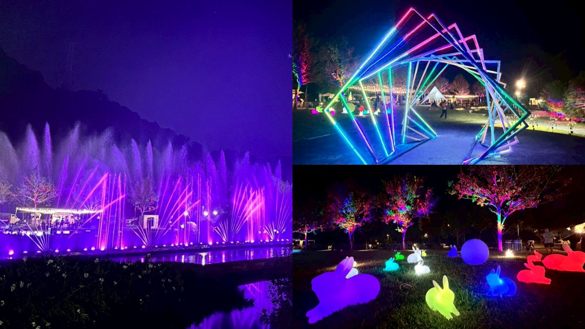 2025慈湖水舞秀中秋登場！日夜雙版本華麗展出，還有復古市集、免費接駁車