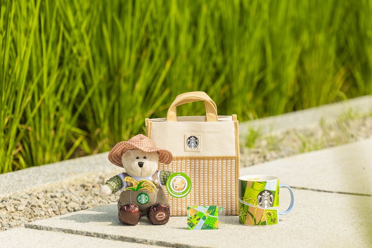 星巴克咖啡買一送一！開工、外送優惠包，衝新門市打卡「女神稻田彩繪」