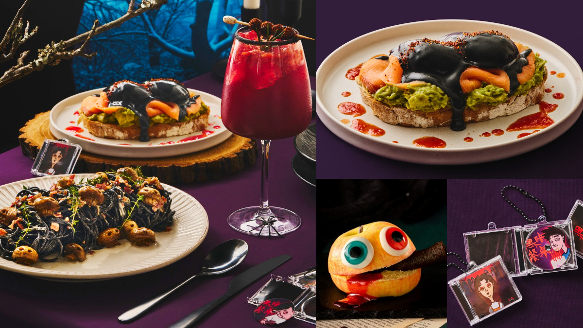 貳樓免費送「恐怖盲盒」！３款萬聖節搞怪新品，爆漿眼球早午餐、飲品無限續