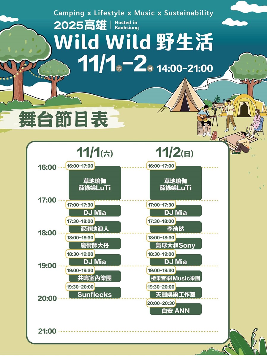 全台最大「露營生活節」在高雄！百家市集攤位免費逛，搶訂網美帳篷開派對