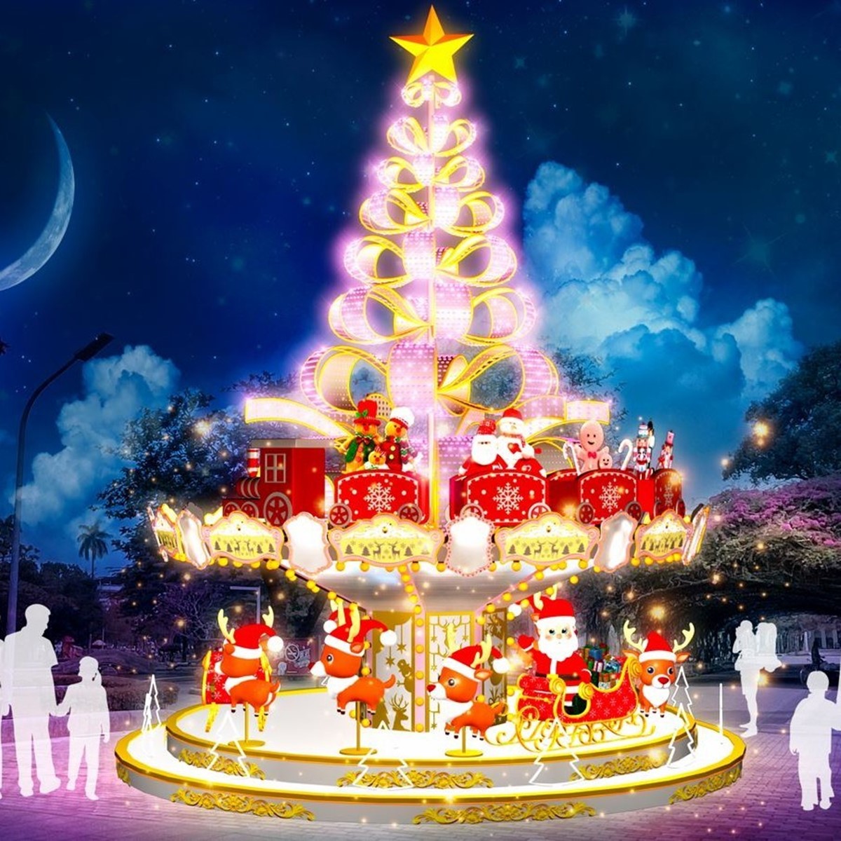 南部最大「夢幻聖誕村」這天登場!美拍3大主題聖誕樹,還有飄雪秀、逛市集 南部最大「夢幻聖誕村」這天登場!美拍3大主題聖誕樹,還有飄雪秀、逛市集