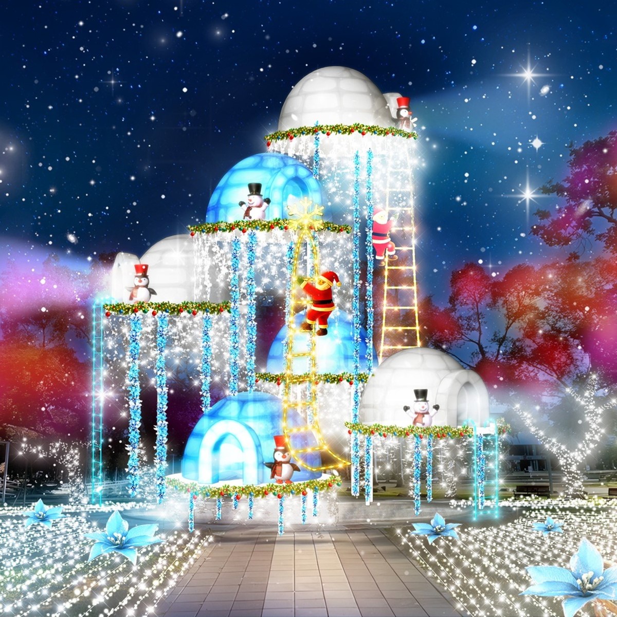 南部最大「夢幻聖誕村」這天登場!美拍3大主題聖誕樹,還有飄雪秀、逛市集 南部最大「夢幻聖誕村」這天登場!美拍3大主題聖誕樹,還有飄雪秀、逛市集