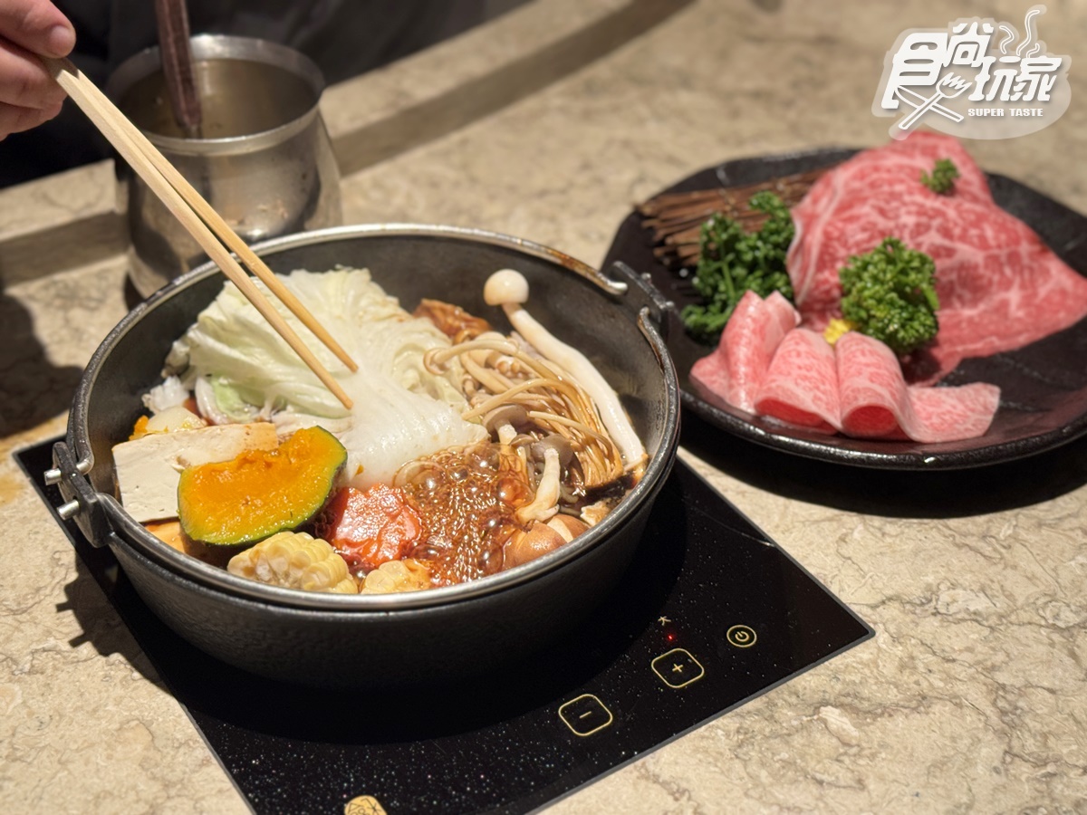 免費玩「流體招財貓」！4.5星「個人壽喜燒」爽嗑A5和牛、龍蝦，小菜無限續