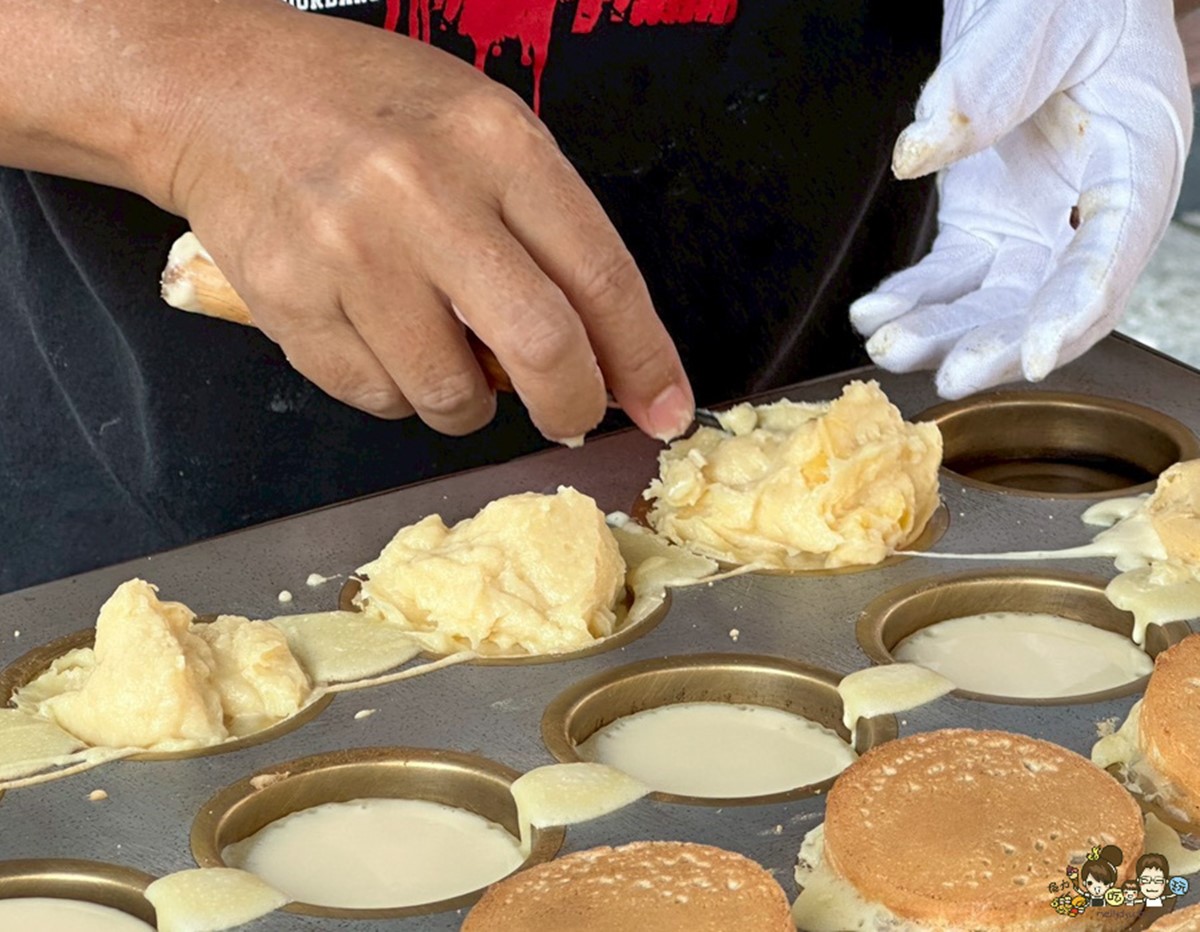 高雄佛系「8元紅豆餅」藏在這!特調花生醬會爆漿,香Q芋泥真材實料 高雄佛系「8元紅豆餅」藏在這!特調花生醬會爆漿,香Q芋泥真材實料