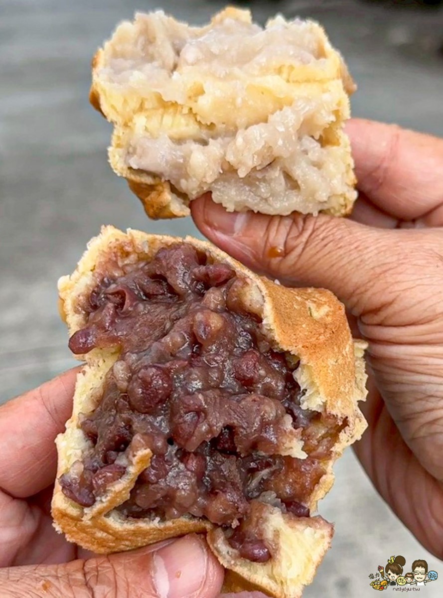 高雄佛系「8元紅豆餅」藏在這!特調花生醬會爆漿,香Q芋泥真材實料 高雄佛系「8元紅豆餅」藏在這!特調花生醬會爆漿,香Q芋泥真材實料