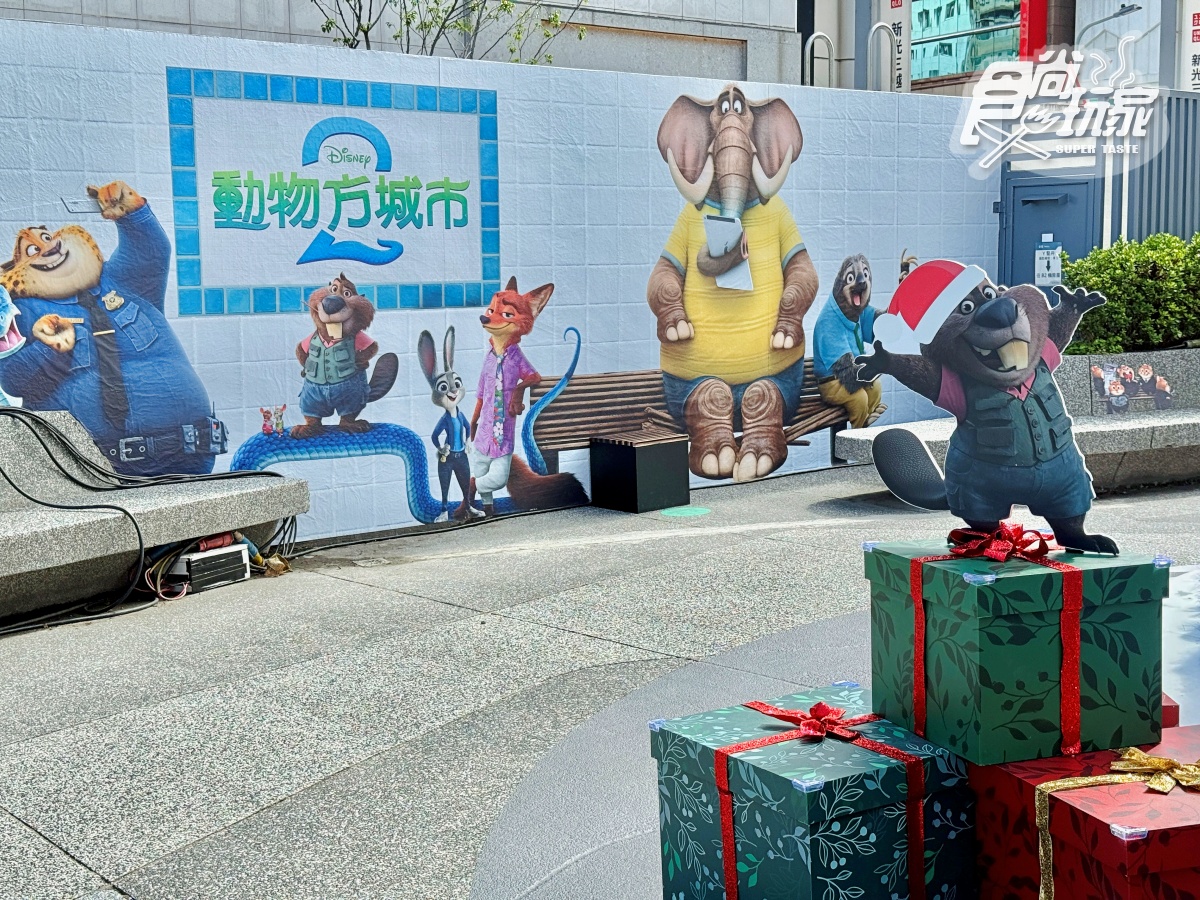 台北第一棵聖誕樹！全台唯一《動物方城市》主題造景，超萌茱蒂、尼克都要拍