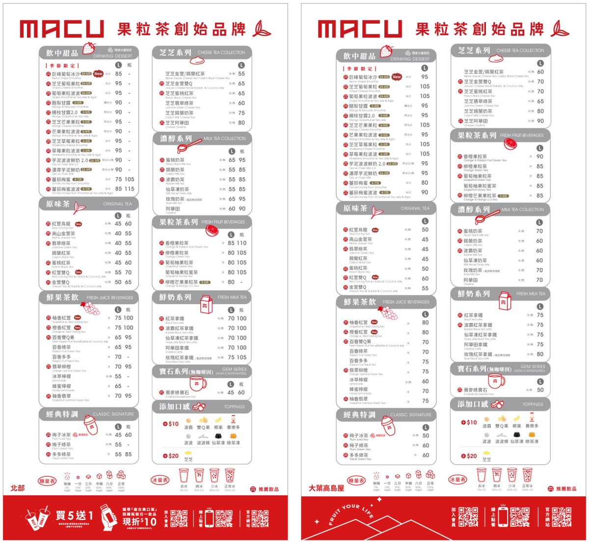 2025最新麻古菜單:楊枝甘露+芝芝系列、TOP10人氣王,編輯最愛品項推薦 麻古茶坊(北部)菜單2025.11月更新