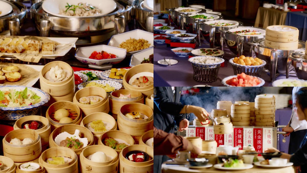 年底前４人同行１人免費！台南全新「港點吃到飽」早午餐，爽嗑超過50道料理