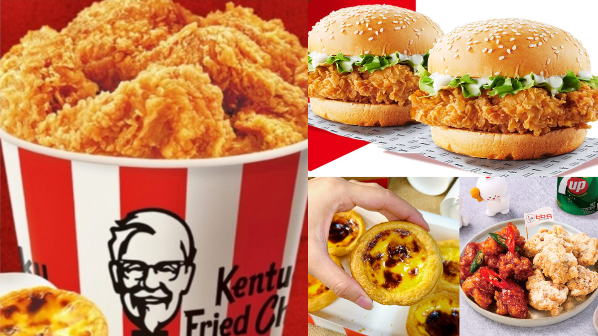 肯德基「咔啦脆雞買一送一」！最後１天搶蛋塔11元，加碼bb.q免費送炸物