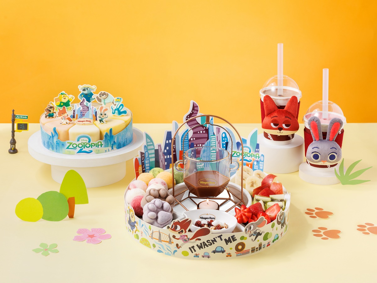 尼克&茱蒂大頭杯套「只送不賣」!哈根達斯x《動物方城市2》超萌聯名冰品一次看 尼克&茱蒂大頭杯套「只送不賣」!哈根達斯x《動物方城市2》超萌聯名冰品一次看