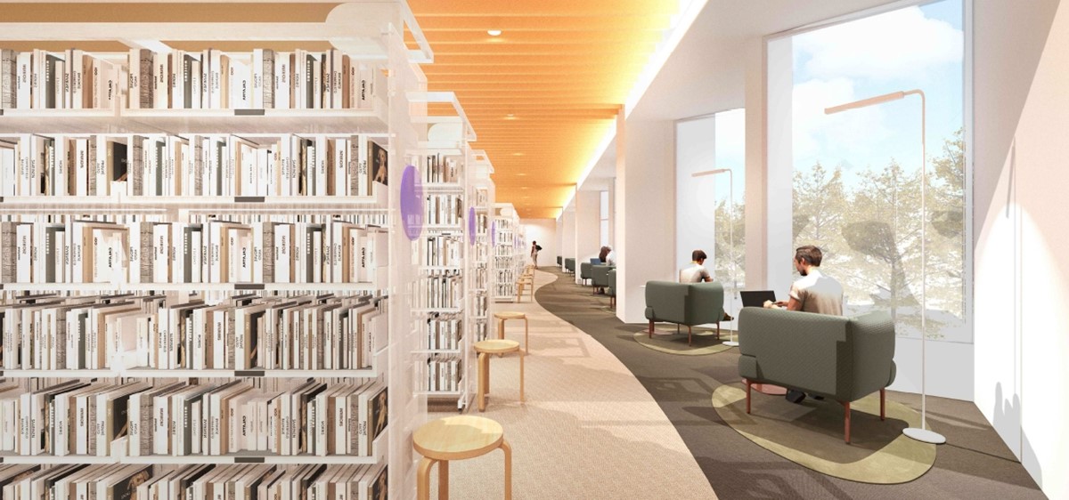 全台唯一「24小時圖書館」這時啟用!5層樓空間面向海景,室內模擬圖搶先看 全台唯一「24小時圖書館」這時啟用!5層樓空間面向海景,室內模擬圖搶先看