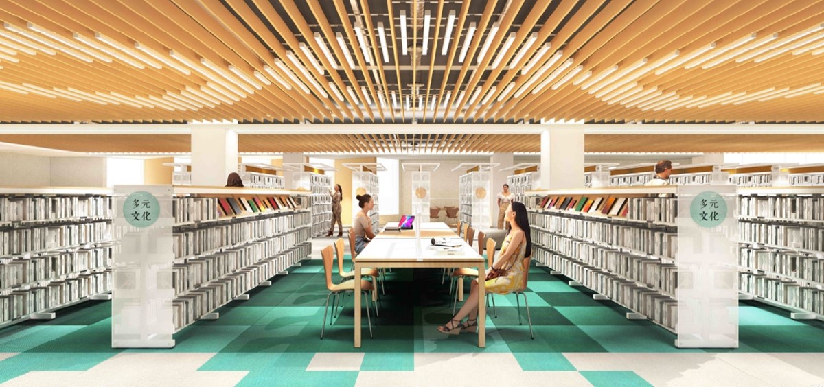 全台唯一「24小時圖書館」這時啟用!5層樓空間面向海景,室內模擬圖搶先看 全台唯一「24小時圖書館」這時啟用!5層樓空間面向海景,室內模擬圖搶先看