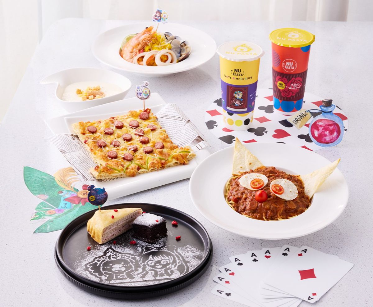 【耶誕狂歡祭】NU PASTA雙人套餐現折200元!跨界攜手「愛麗絲拯救仙境」好吃又好拍 【耶誕狂歡祭】NU PASTA雙人套餐現折200元!跨界攜手「愛麗絲拯救仙境」好吃又好拍