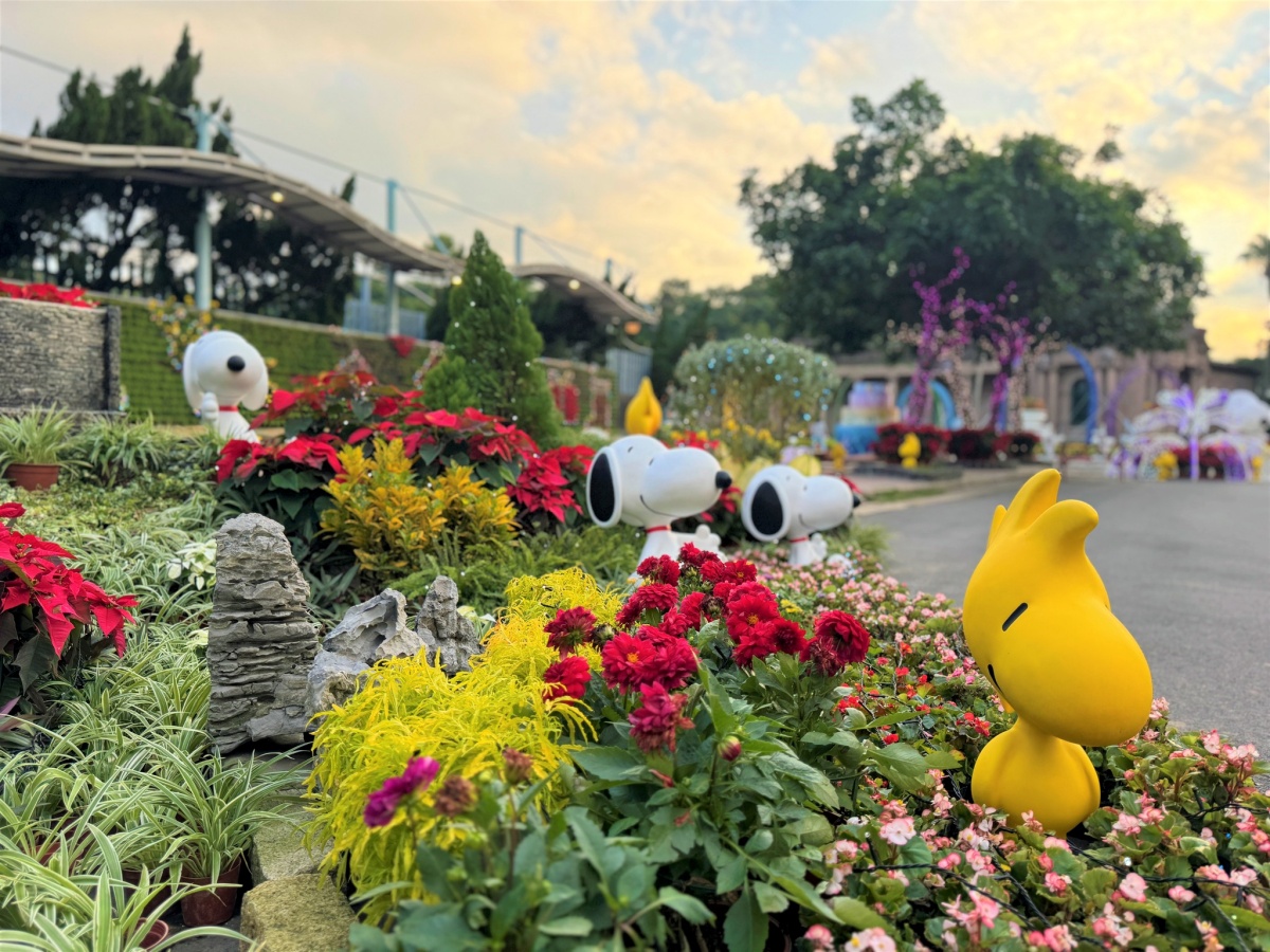 「史努比聖誕花園」在台北！開幕日免費入園，加碼100杯咖啡、奶茶免費送