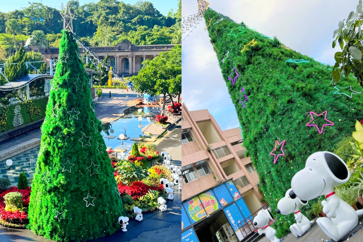 「史努比聖誕花園」在台北！開幕日免費入園，加碼100杯咖啡、奶茶免費送