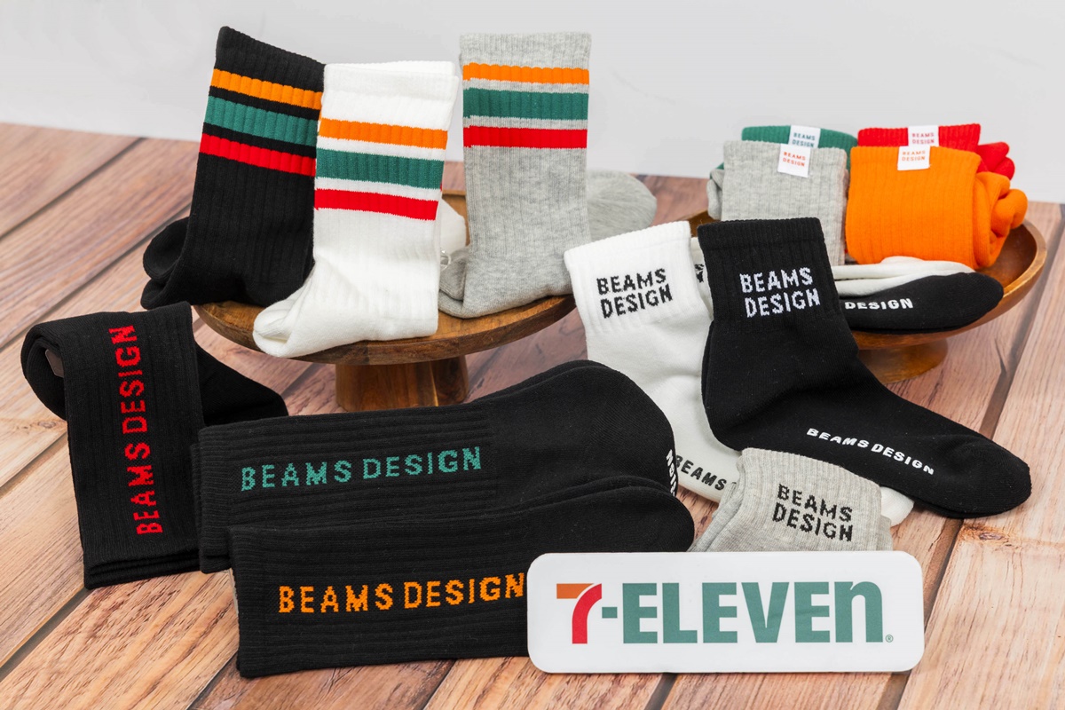 超商日系單品太好買!「7-11xBEAMS DESIGN」30多款小物,襪子、包款質感升級 超商日系單品太好買!「7-11xBEAMS DESIGN」30多款小物,襪子、包款質感升級