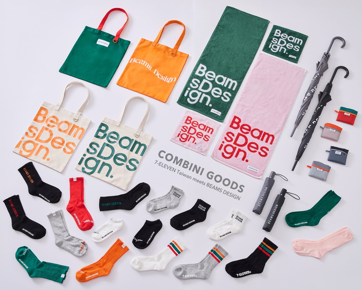 超商日系單品太好買!「7-11xBEAMS DESIGN」30多款小物,襪子、包款質感升級 超商日系單品太好買!「7-11xBEAMS DESIGN」30多款小物,襪子、包款質感升級