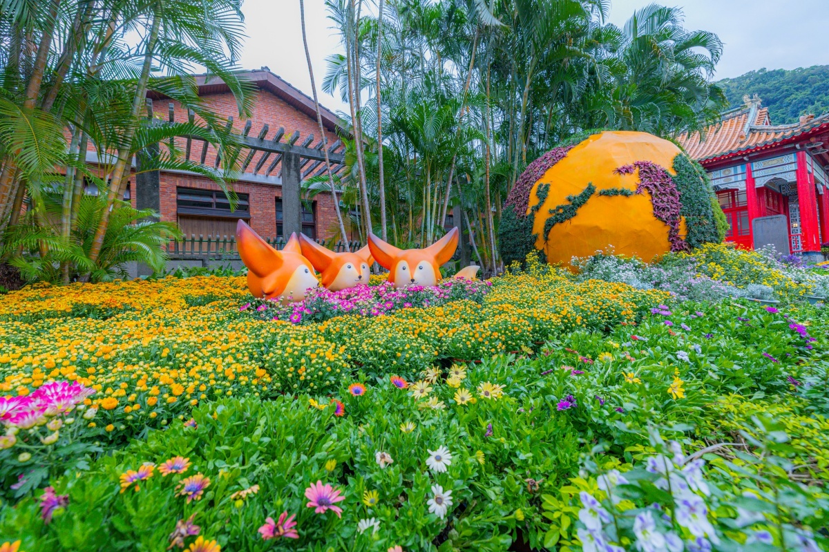 年末最強花海免費逛!「士林官邸菊展」15大展區搶先看,Q萌狐狸神社必拍 年末最強花海免費逛!「士林官邸菊展」15大展區搶先看,Q萌狐狸神社必拍