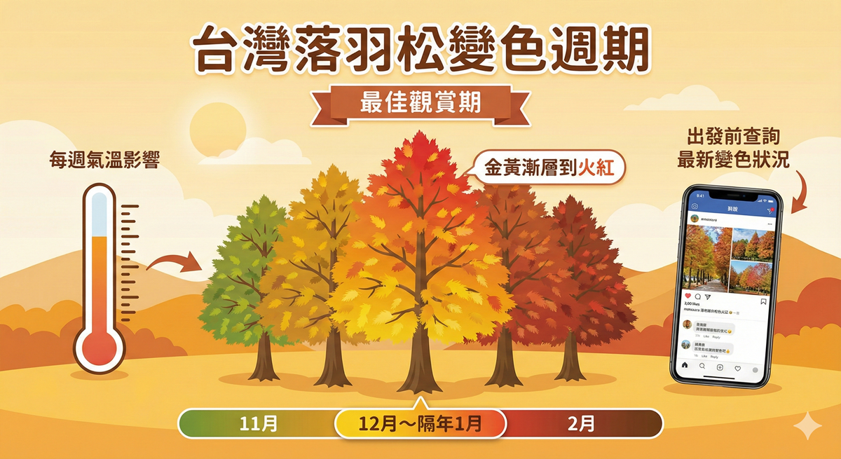 秋冬限定!全台8大絕美落羽松露營秘境,紅葉、星空、溫泉一次滿足 秋冬限定!全台8大絕美落羽松露營秘境,紅葉、星空、溫泉一次滿足