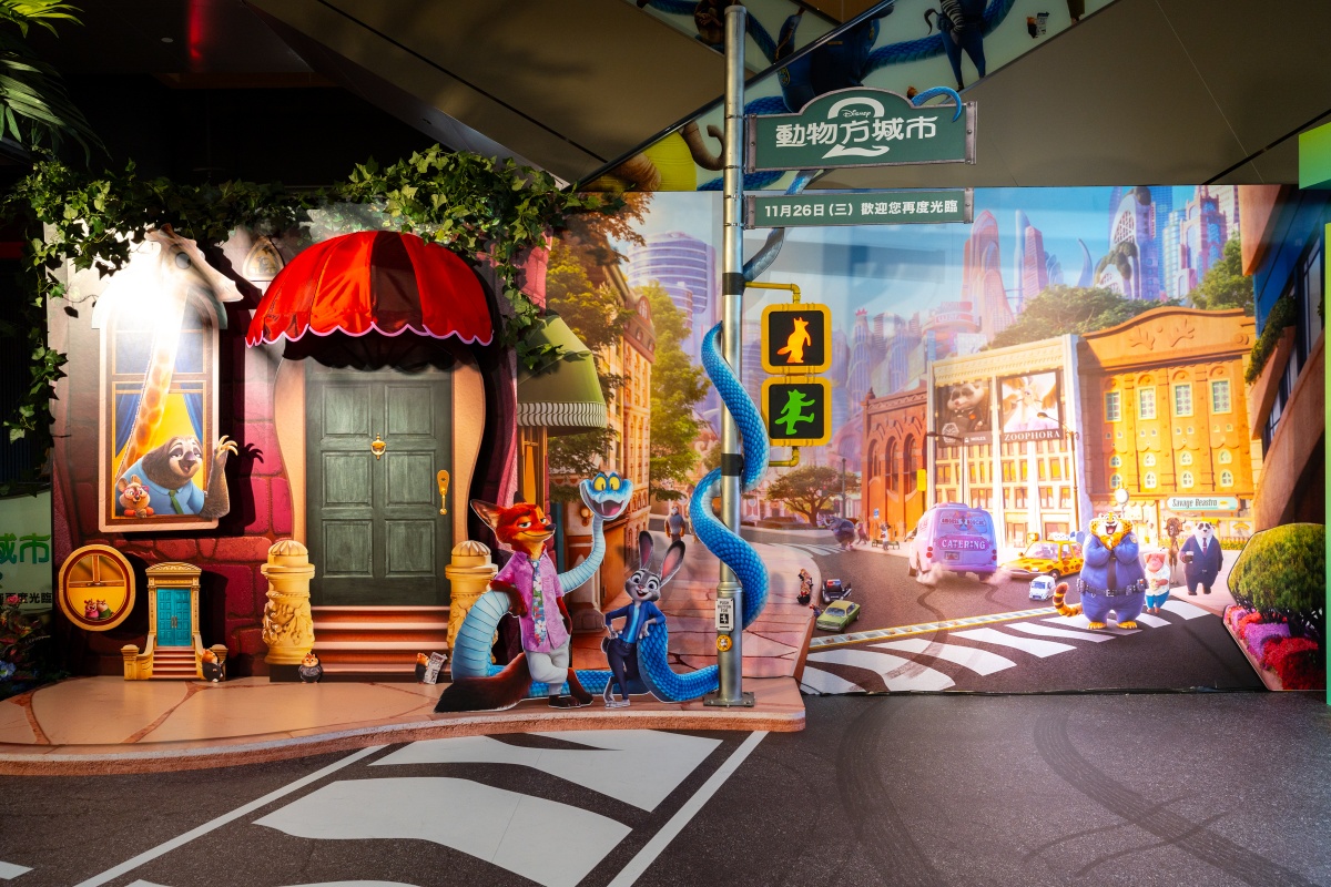 打卡《動物方城市２》場景！快閃店５亮點：專屬市民證＋城市日報、百款周邊