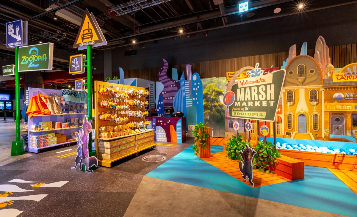 打卡《動物方城市２》場景！快閃店５亮點：專屬市民證＋城市日報、百款周邊