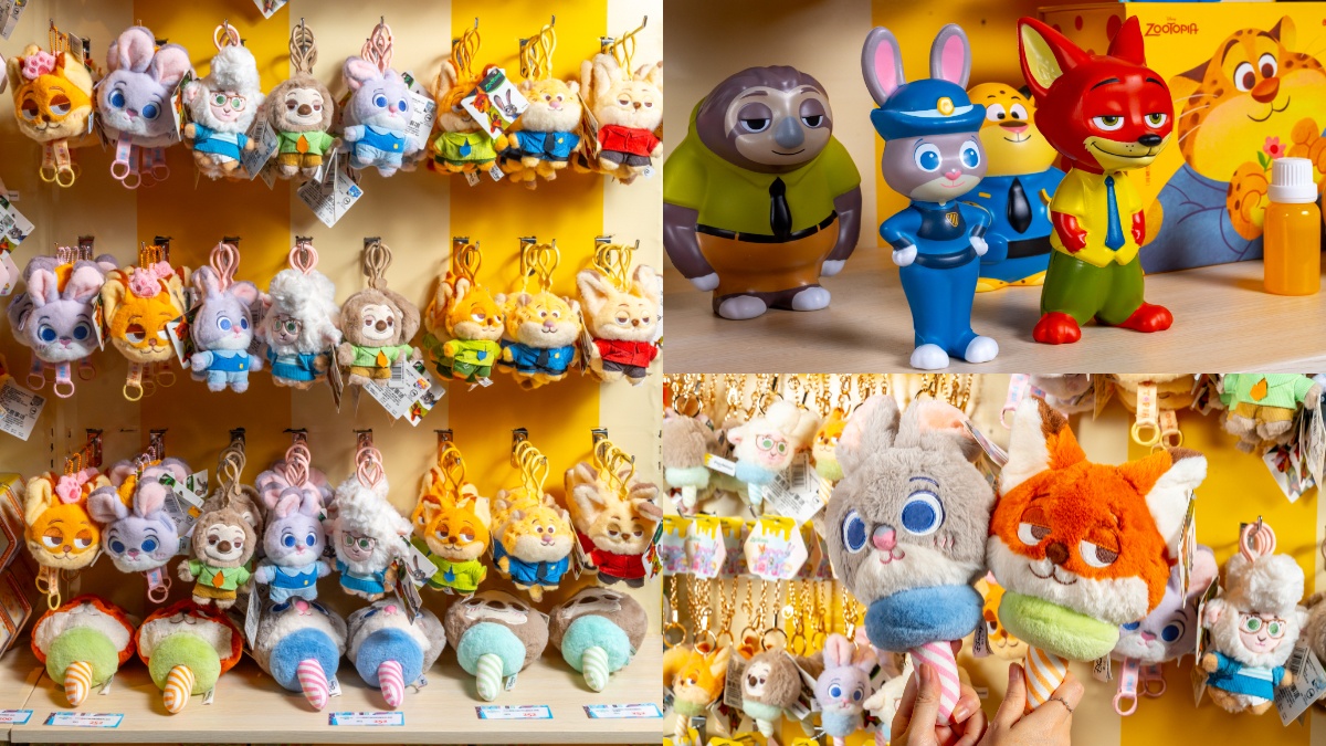 打卡《動物方城市２》場景！快閃店５亮點：專屬市民證＋城市日報、百款周邊