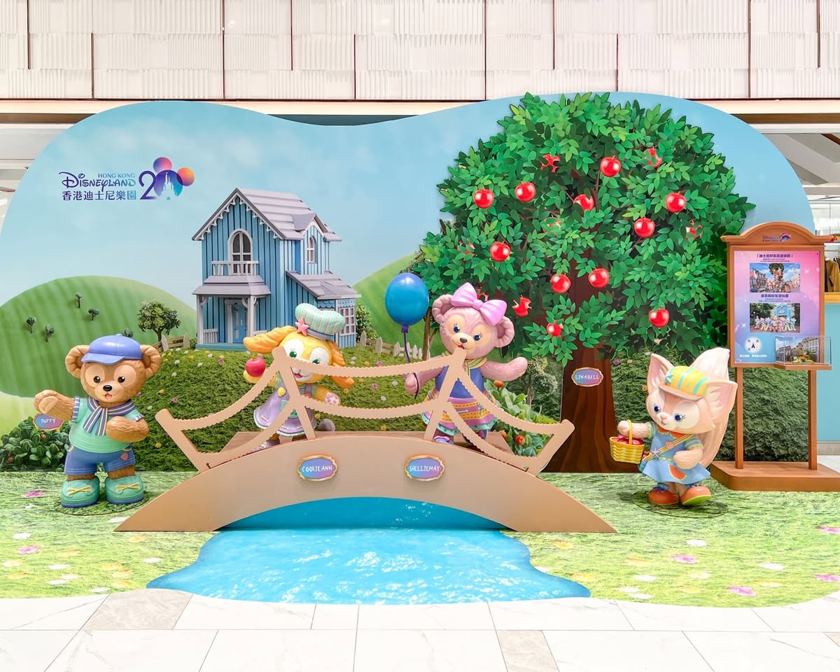 免費打卡巨型米奇！免出國打卡迪士尼布景：達菲與好友、動物方城市５亮點