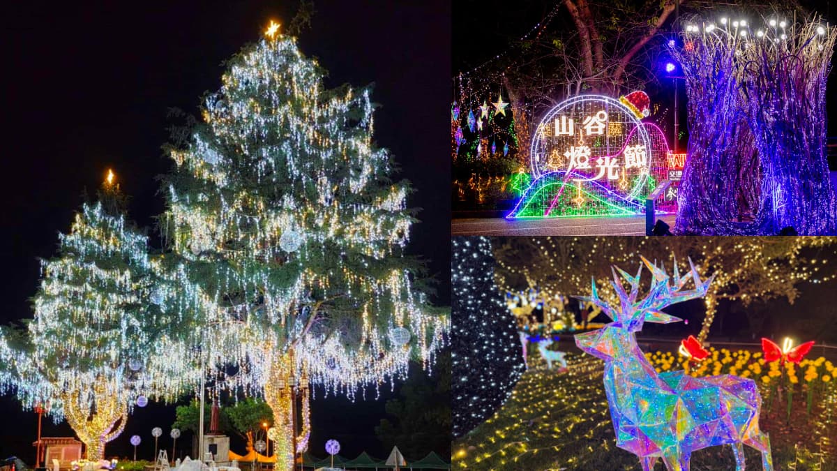 全台海拔最高聖誕樹「這天」點燈！2025山谷燈光節開跑，美拍雲端上的祕境