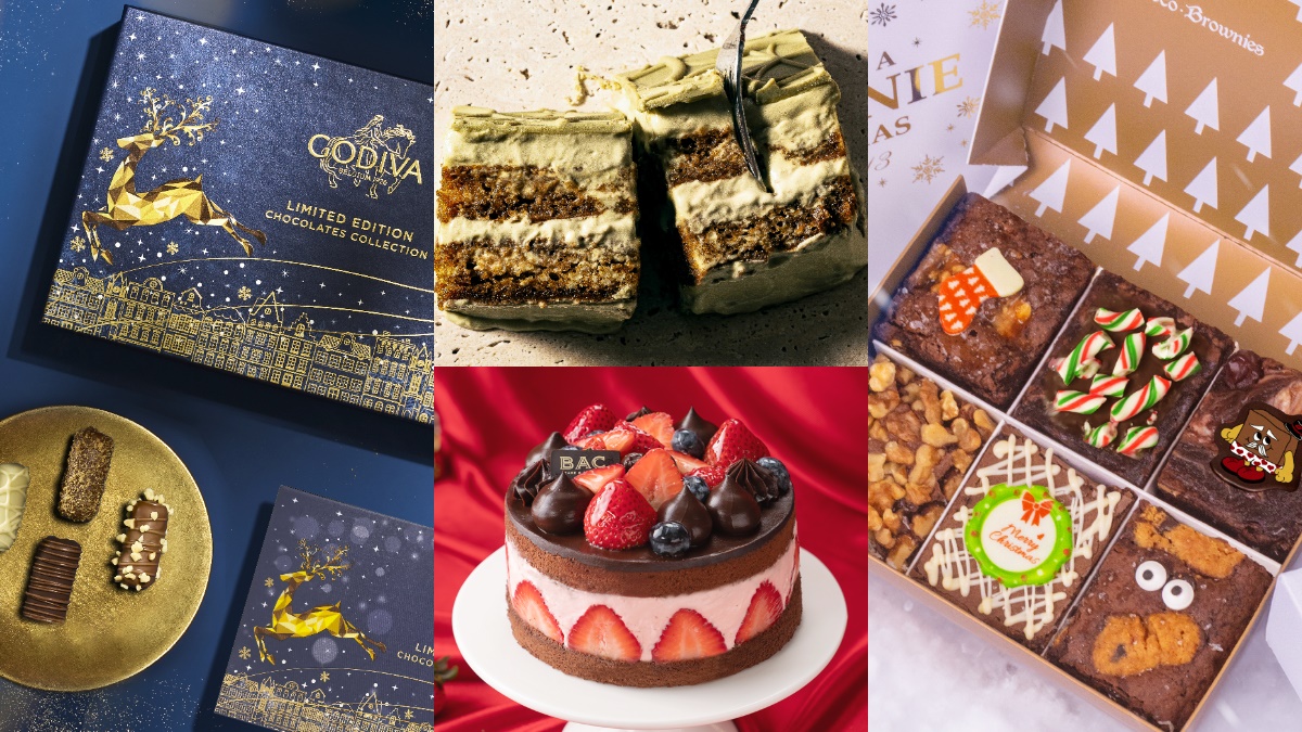 「2025聖誕甜點蛋糕」懶人包！開心果提拉米蘇、可可布朗尼、超奢華草莓蛋糕