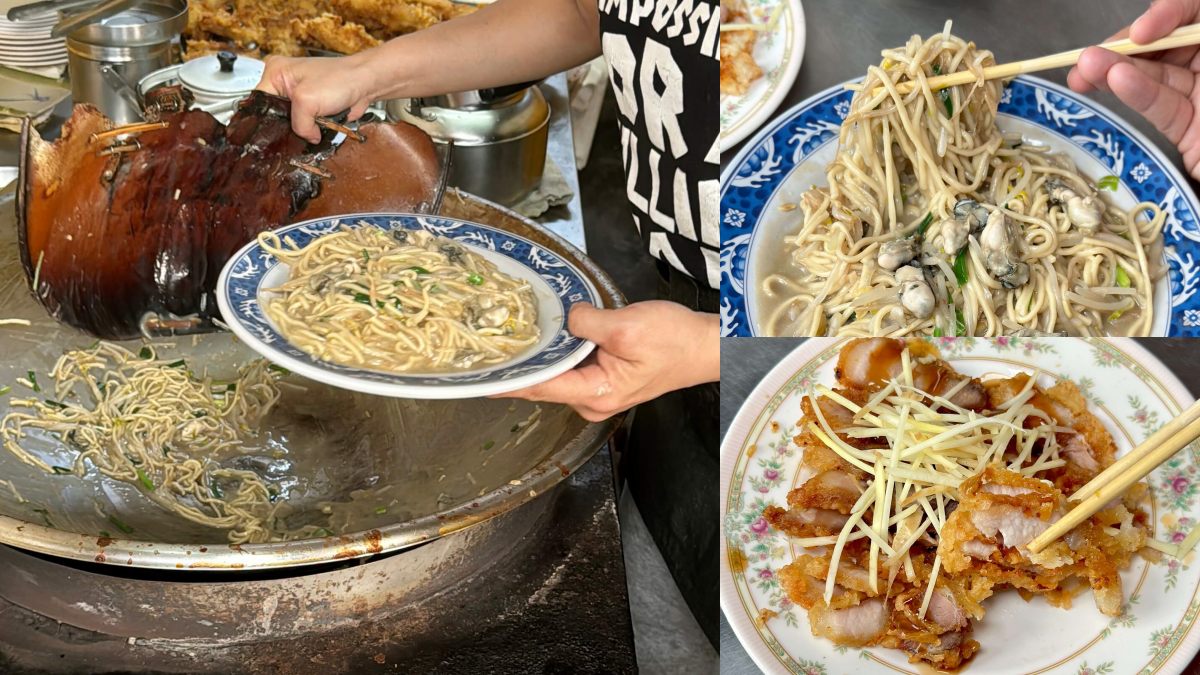員林美食小吃推薦：黃家鱟殼炒蚵仔麵