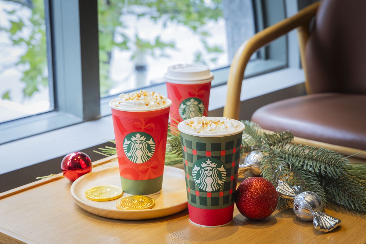 「星巴克買一送一」到聖誕！12月咖啡買一送一，薄荷摩卡、４吋草莓蛋糕回歸