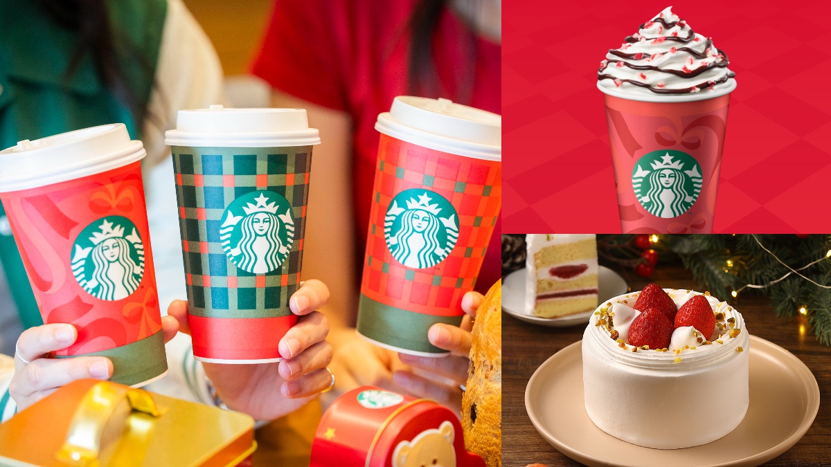 「星巴克買一送一」到聖誕！12月咖啡買一送一，薄荷摩卡、４吋草莓蛋糕回歸