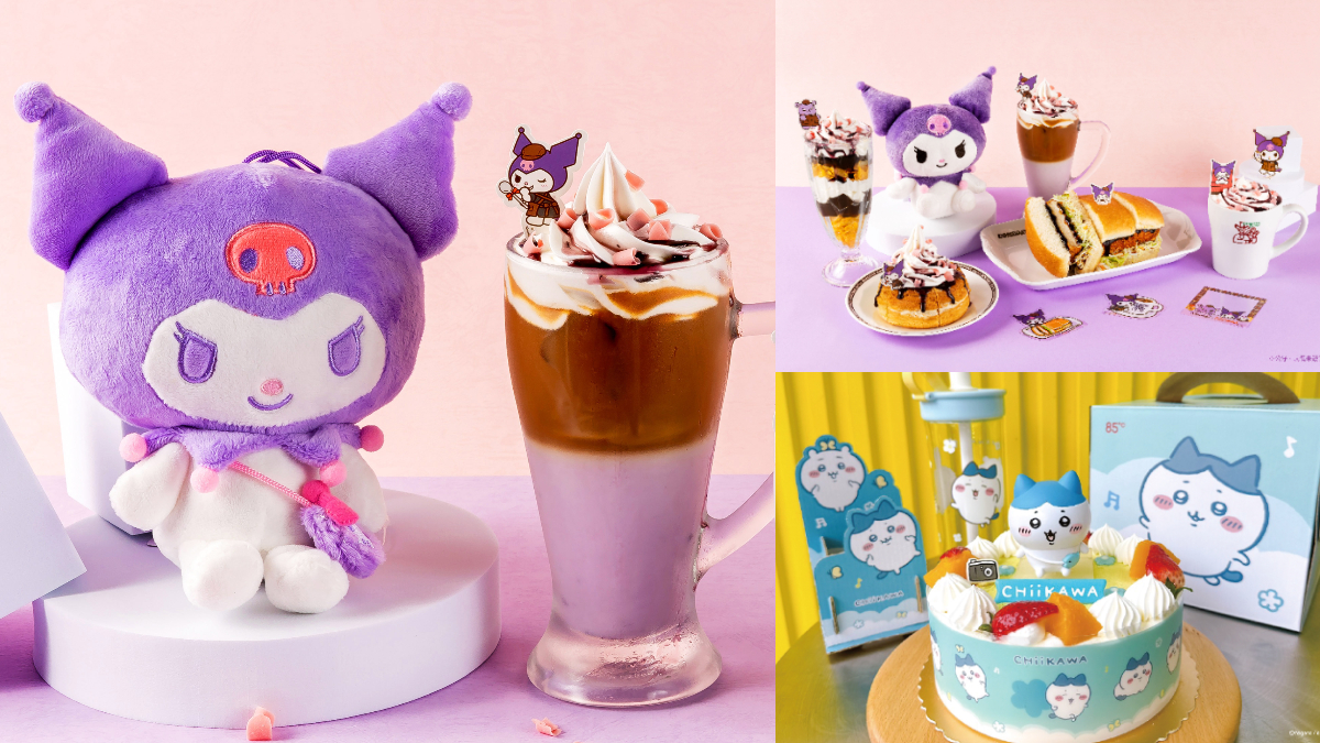 酷洛米咖啡登台！「客美多咖啡ｘKUROMI」菜單＋周邊，85度C「小八蛋糕」接棒