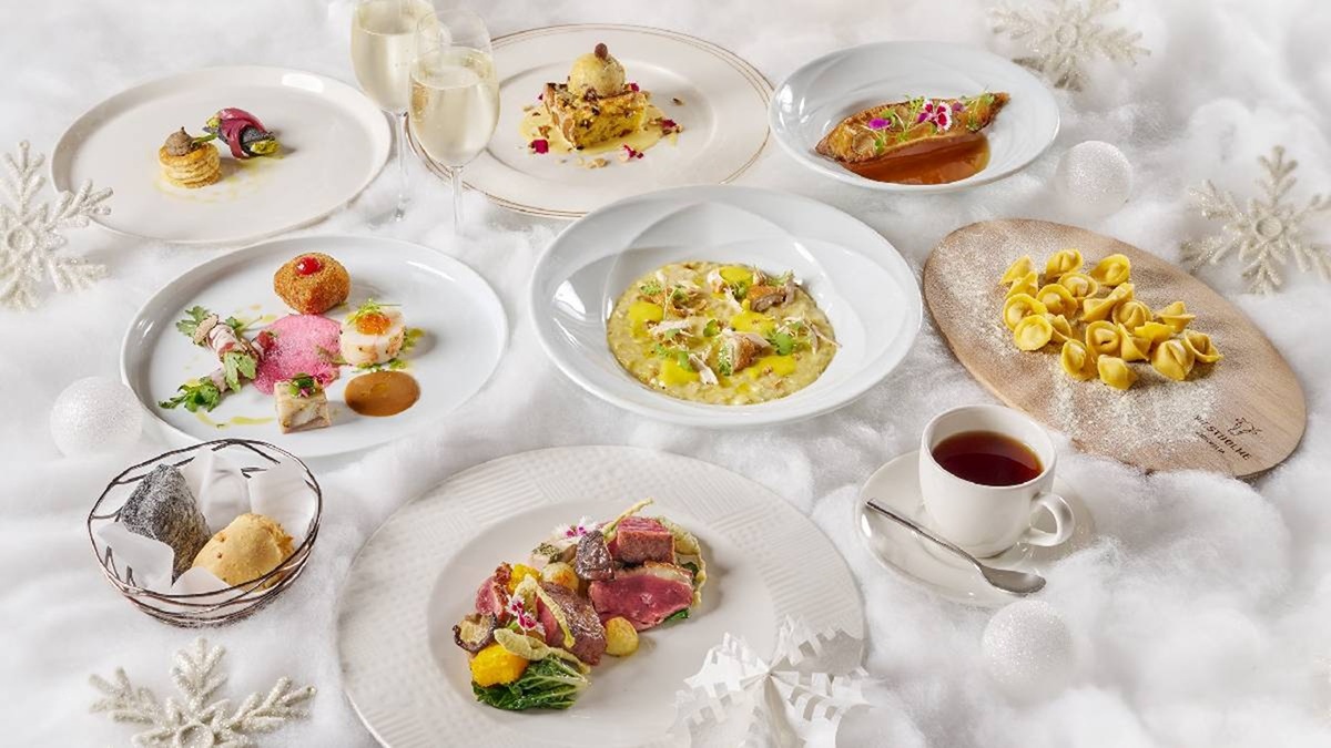 「台北美福聖誕月」日義雙廚推出聖誕饗宴，神戶主廚跨海設計甜品草莓控別錯過