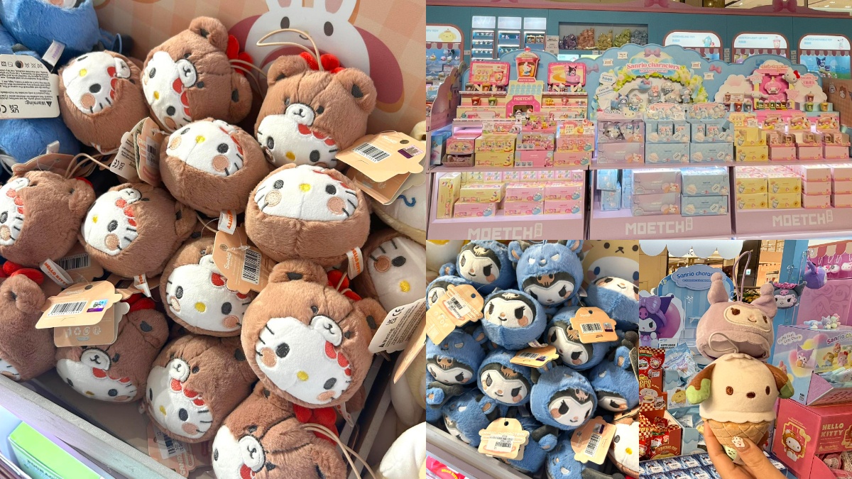 三麗鷗快閃店登場！必收萌翻「Kitty冰淇淋捏捏樂」，加碼７公尺布丁狗聖誕樹